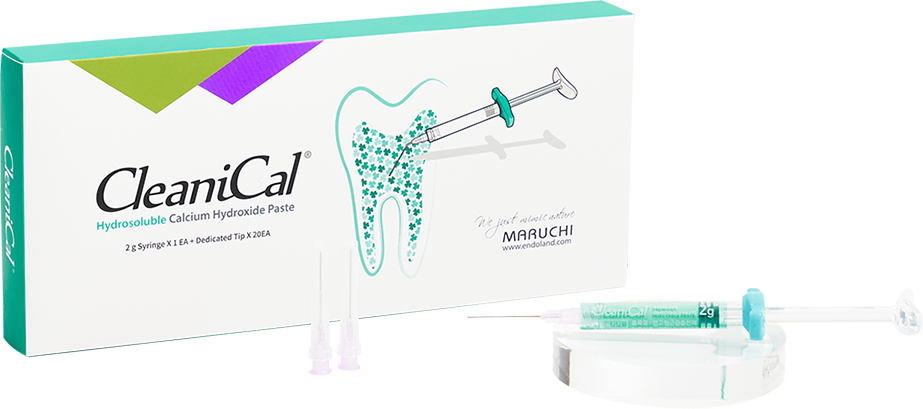 CleaniCal Hydro-Soluble Calcium Hydroxide Paste.